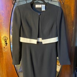 Liz Claiborne Size S Petite Dress Black